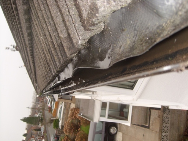 Cleared Gutter